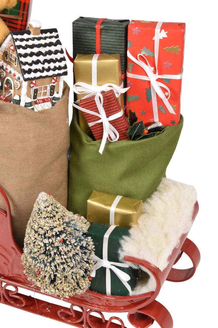 Sleigh Filled with Toys