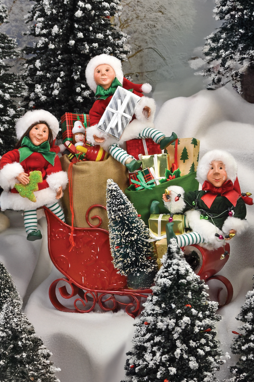 Sleigh Filled with Toys
