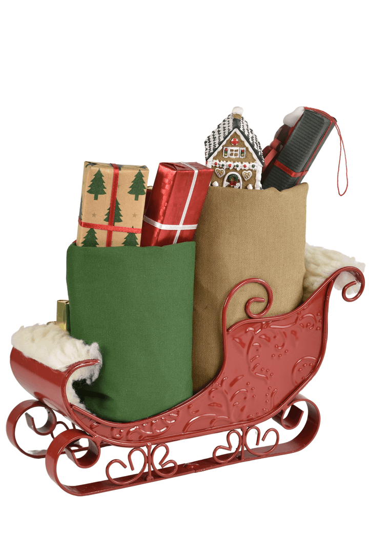 Sleigh Filled with Toys