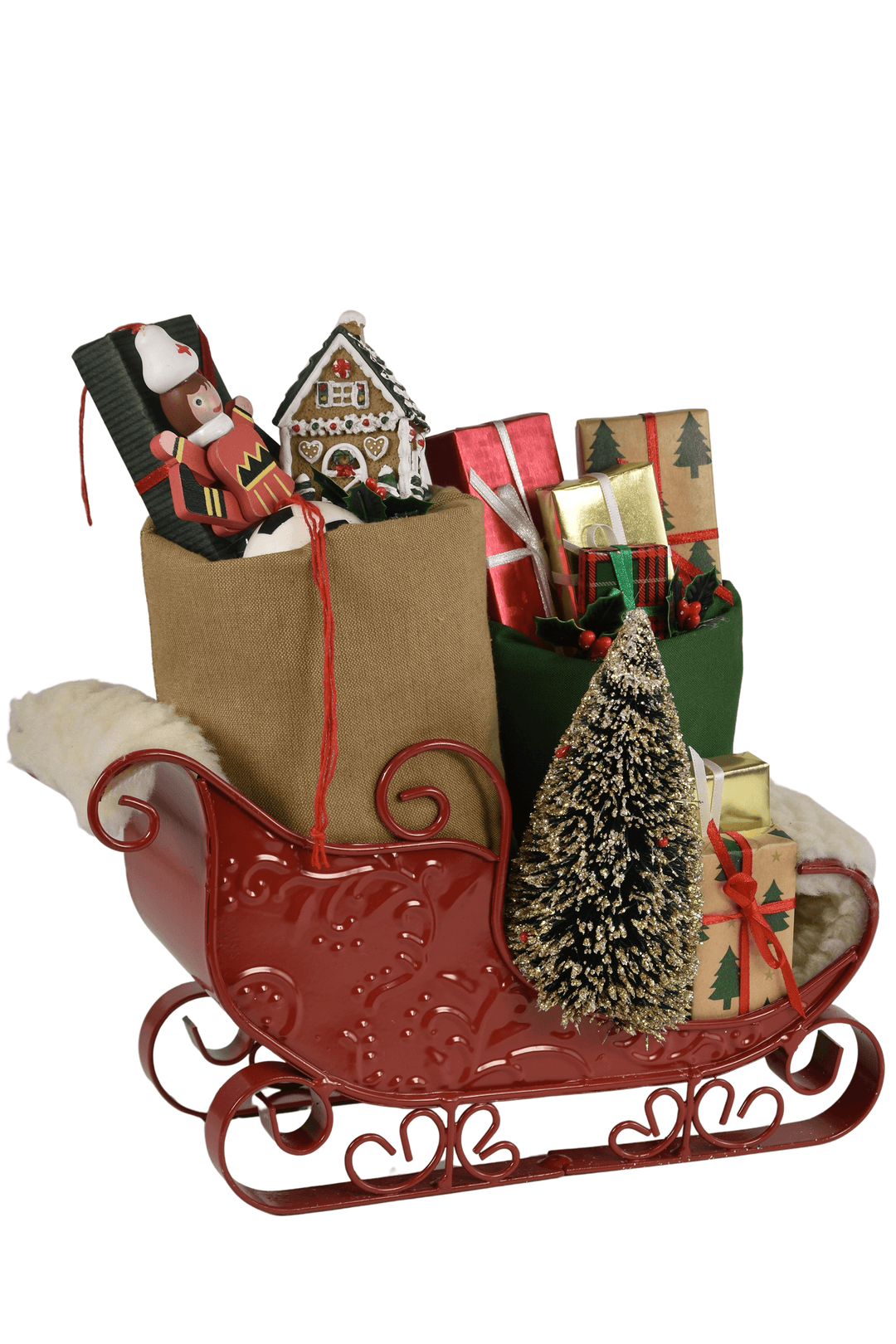 Sleigh Filled with Toys