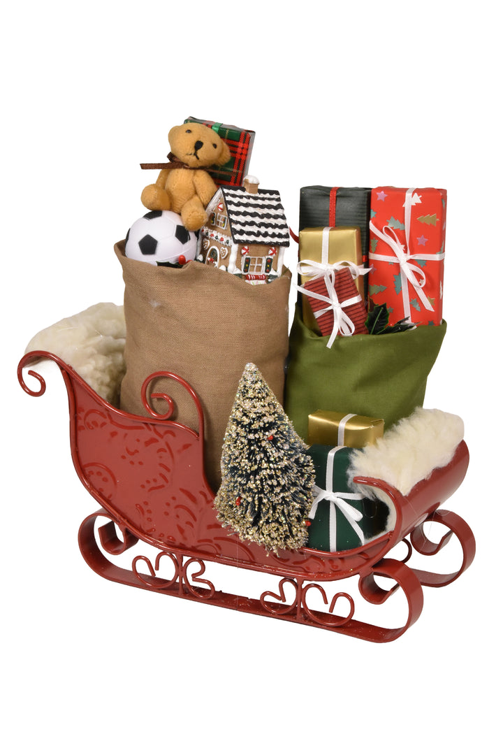 Sleigh Filled with Toys