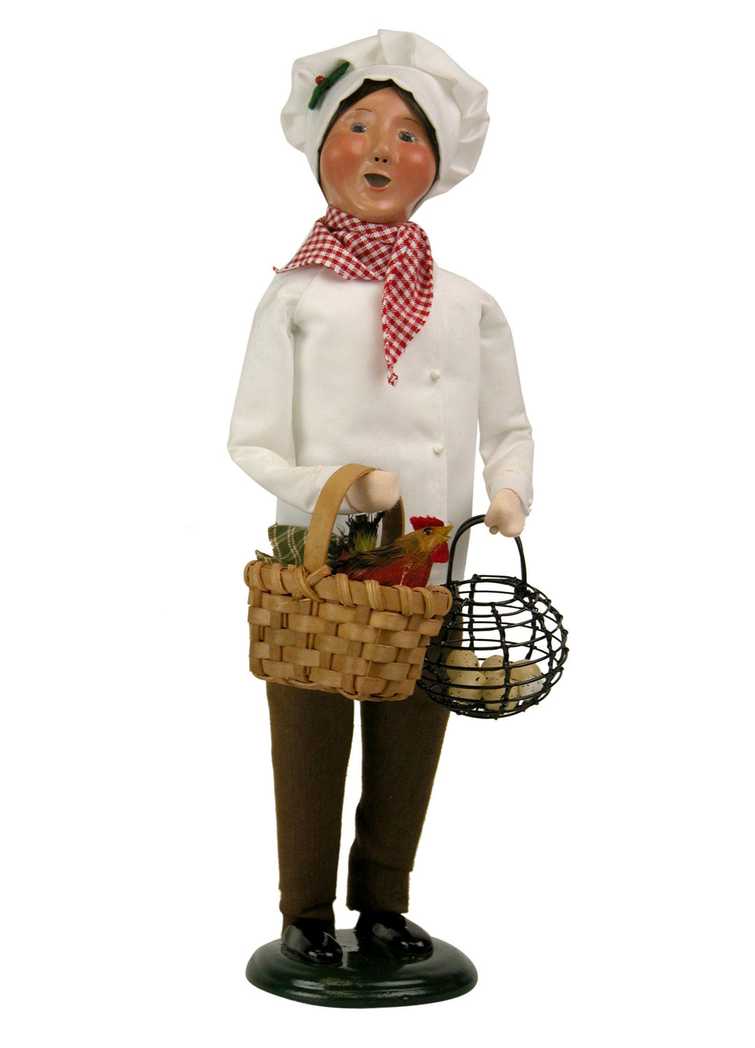 2015  Chef with Hen