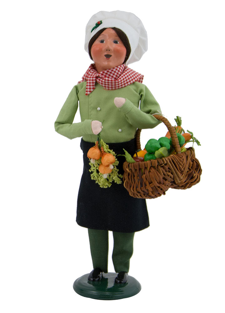 2017  Chef with Vegetables