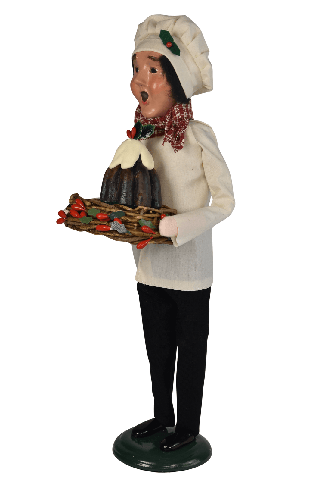 Chef with Plum Pudding