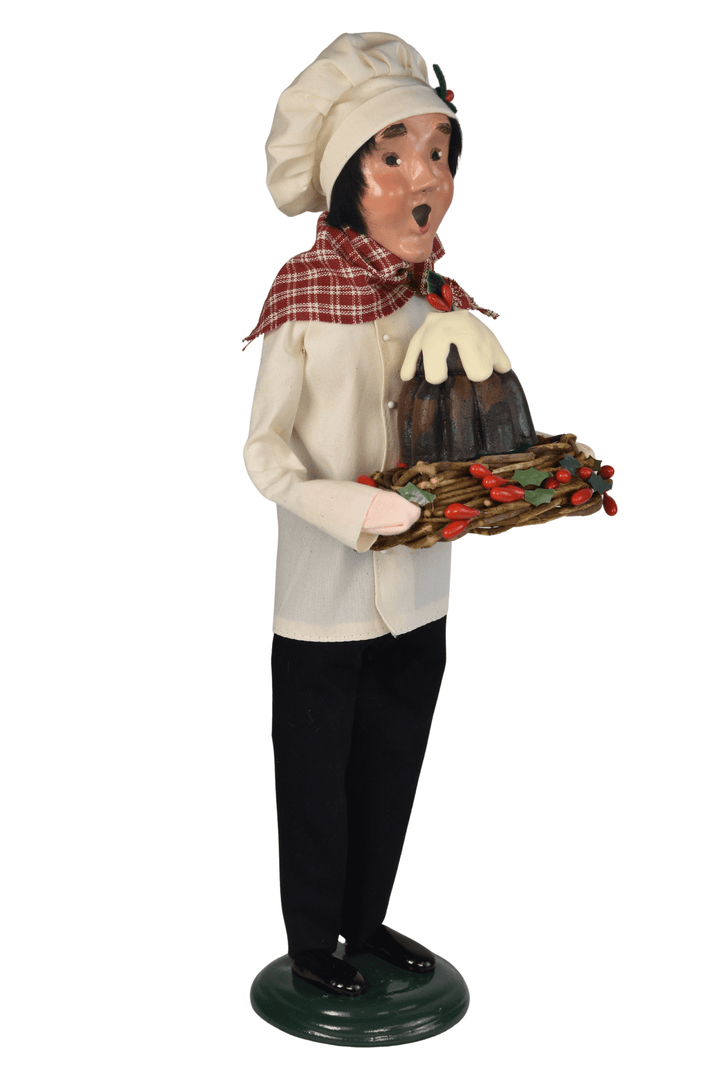 Chef with Plum Pudding