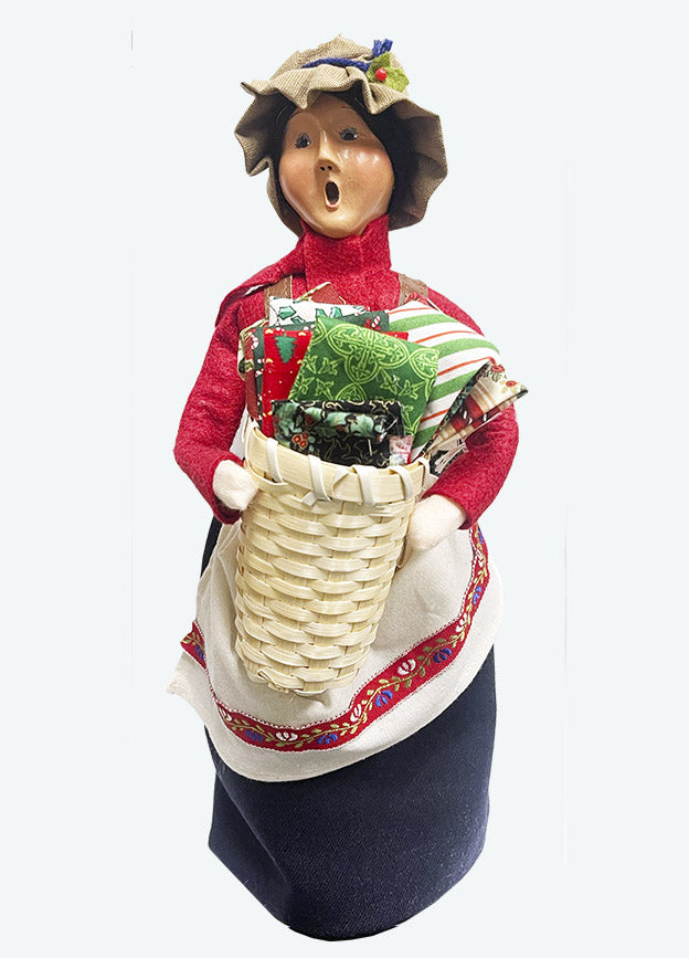 2024  Woman Selling Fabrics