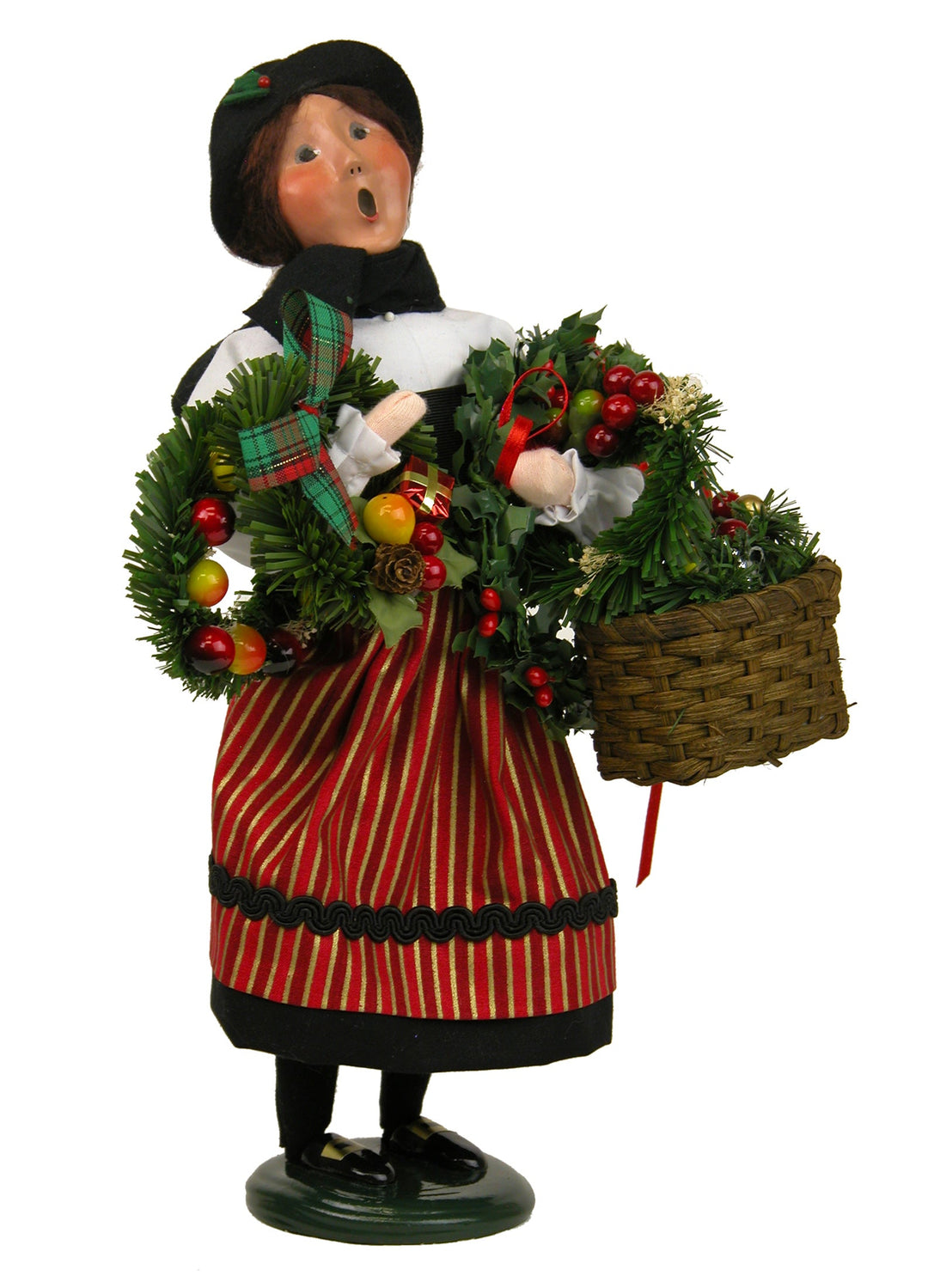 2014  Crier Selling Wreaths