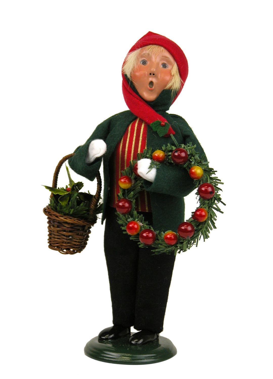 2014  Boy with Wreaths