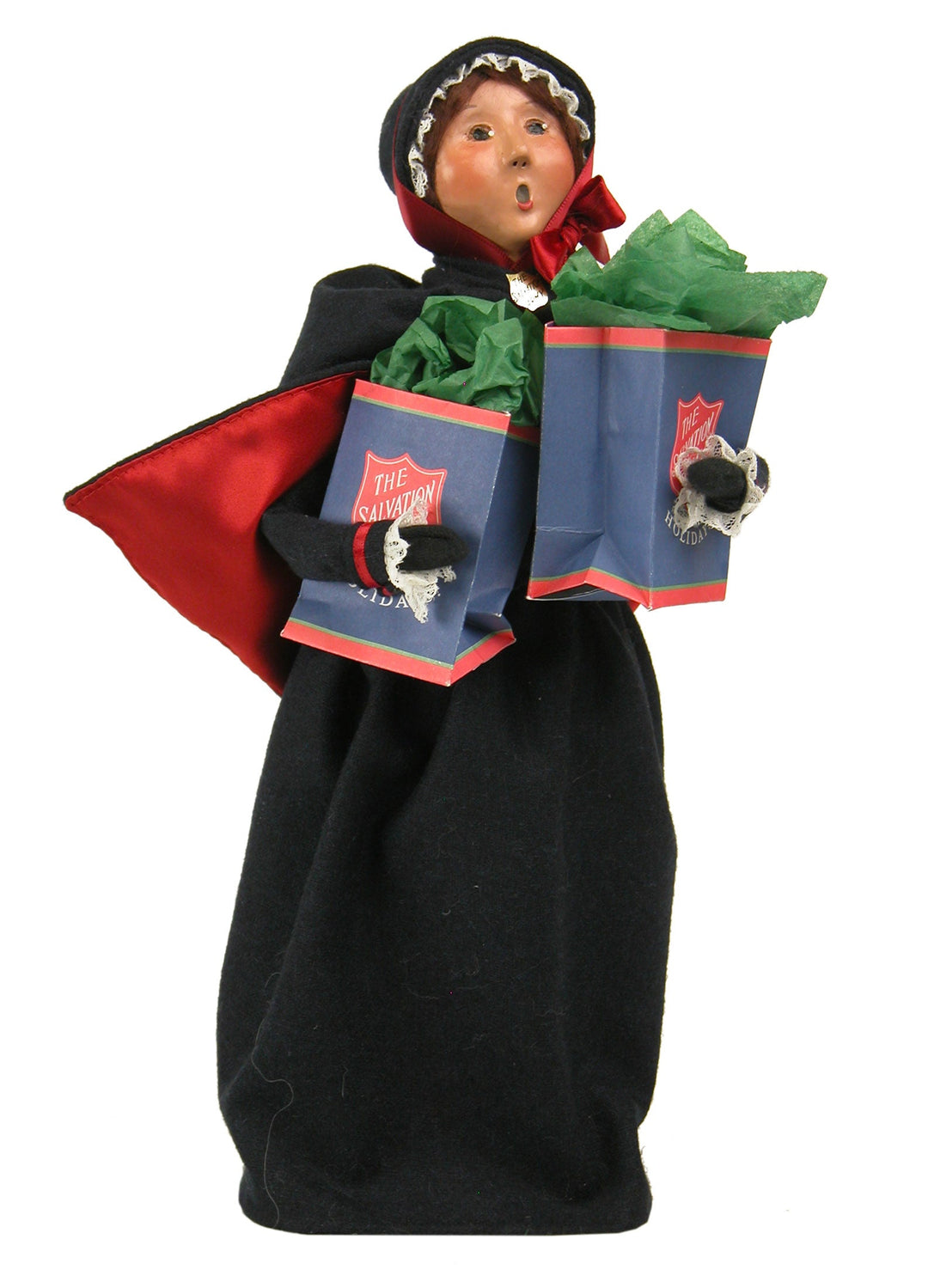 2015  Salvation Army Woman with Shopping Bags