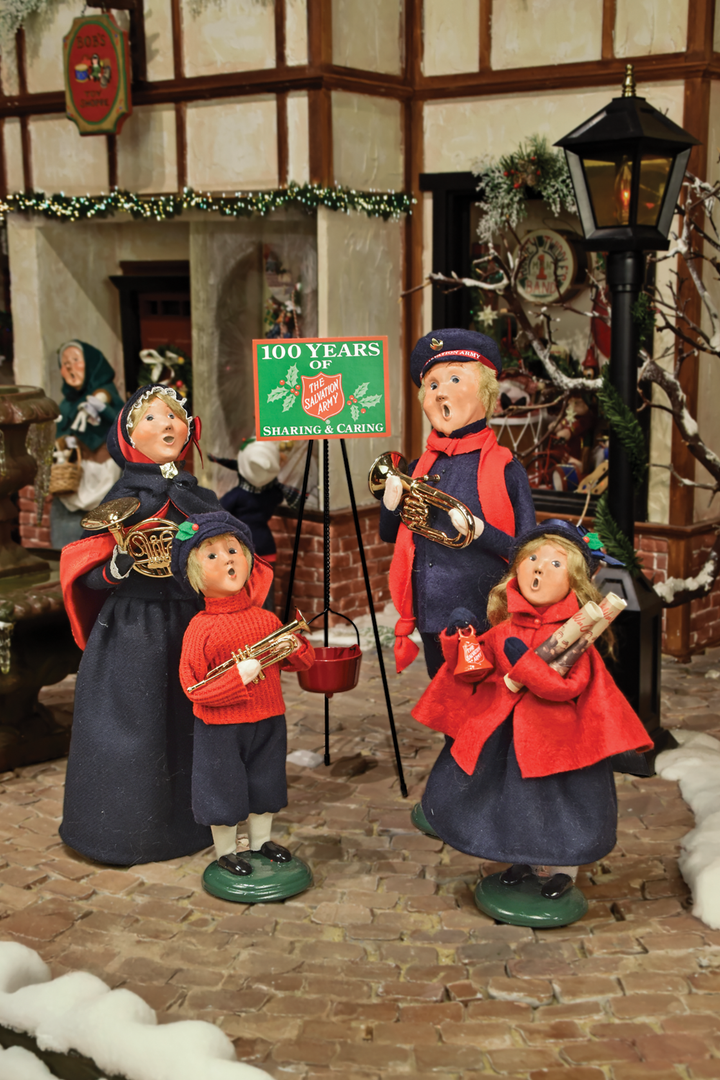 Salvation Army Girl with Bell