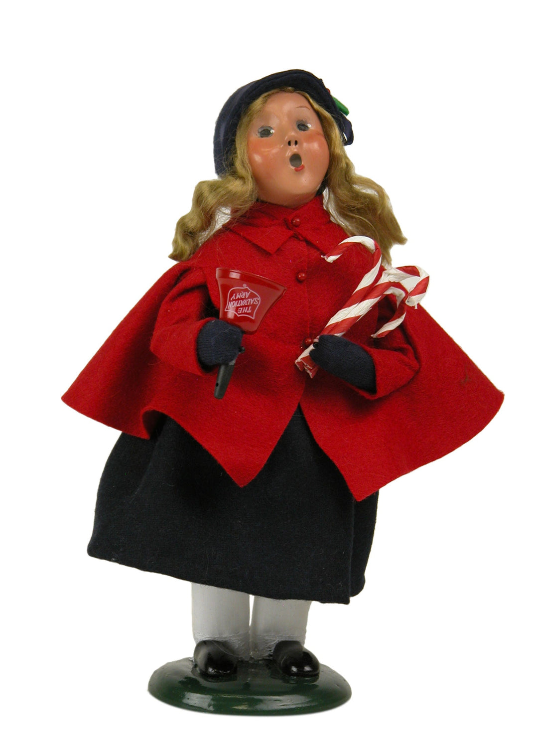 2015  Salvation Army Girl with Bell & Candy Canes