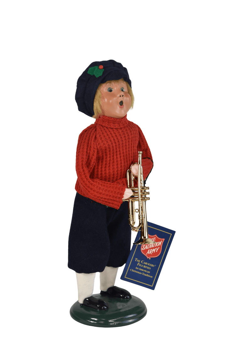 Salvation Army Boy with Cornet