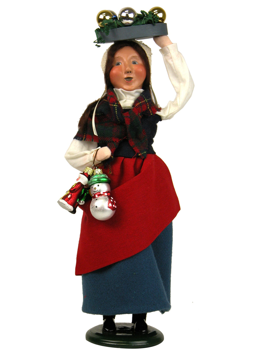 2014  Woman Selling Glass Ornaments