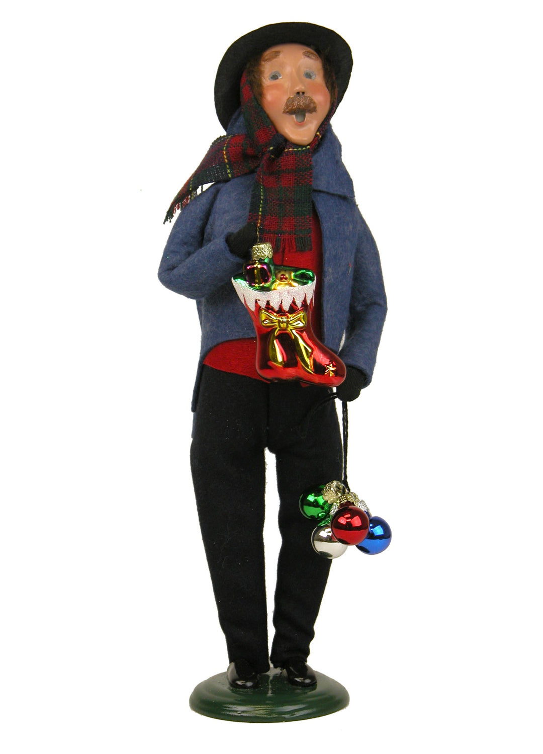 2014  Man with Glass Ornaments