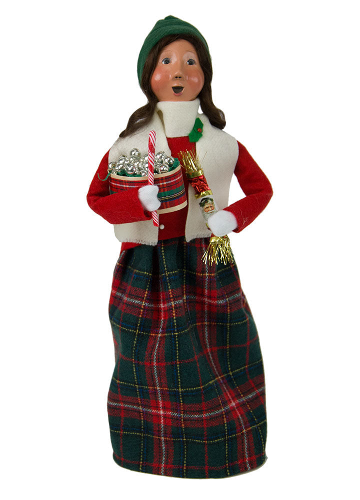 2018  Glass Ornament Woman