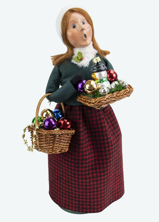 2020  Glass Ornament Woman
