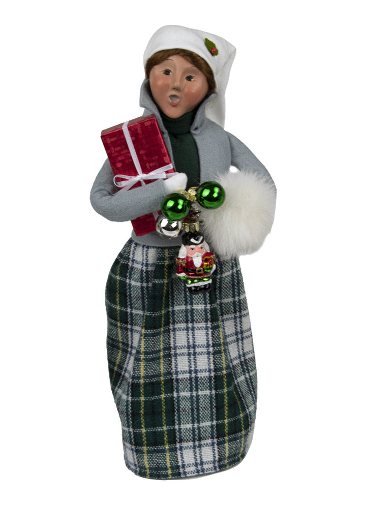 2022  Glass Ornament Woman
