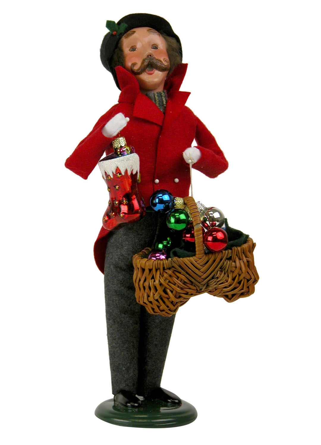 2015  Man with Glass Ornaments