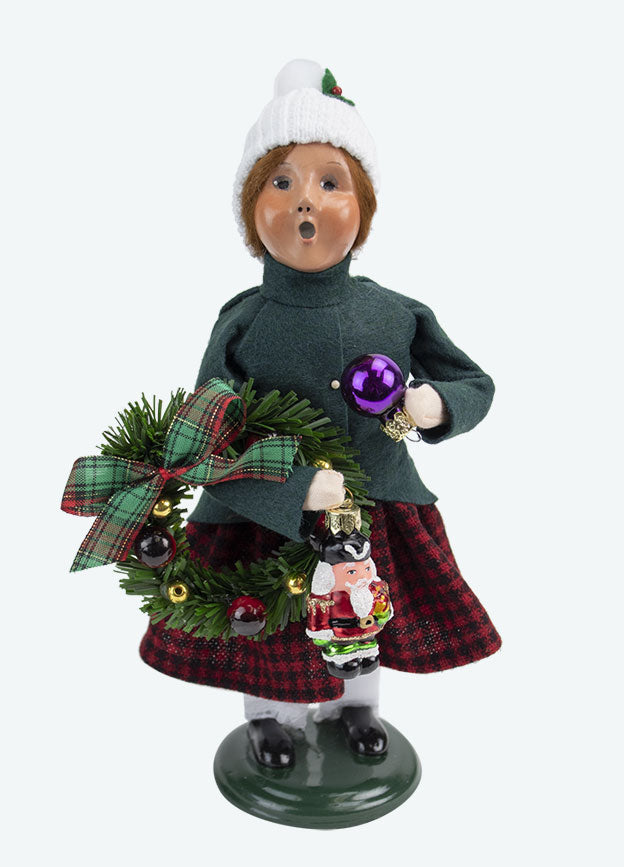 2020  Glass Ornament Girl