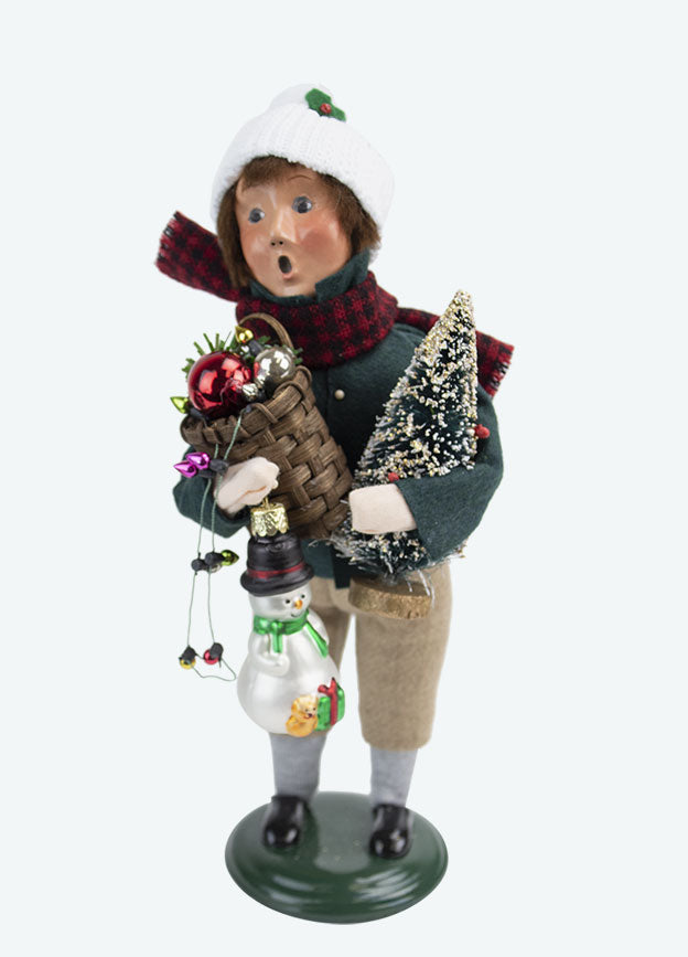 2020  Glass Ornament Boy