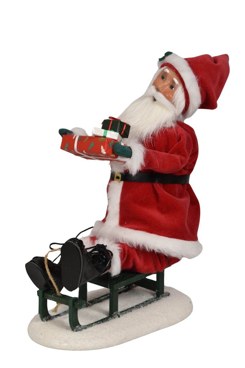 Santa On Sled