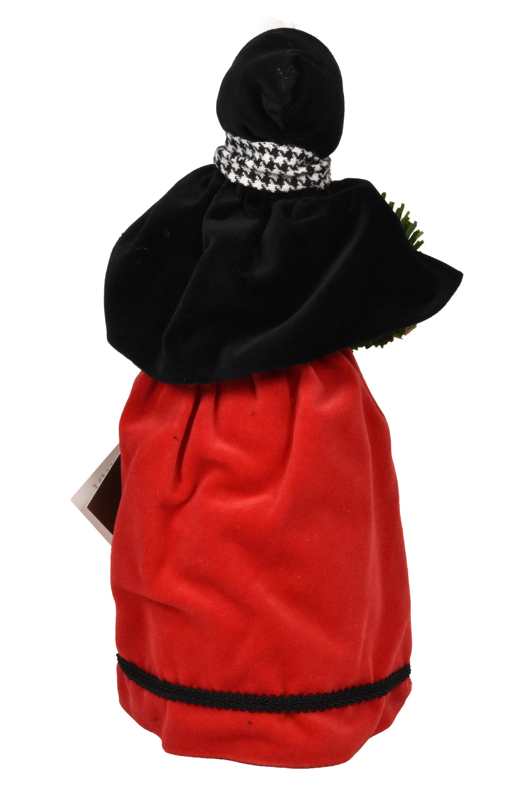 Red & Black Colonial Woman