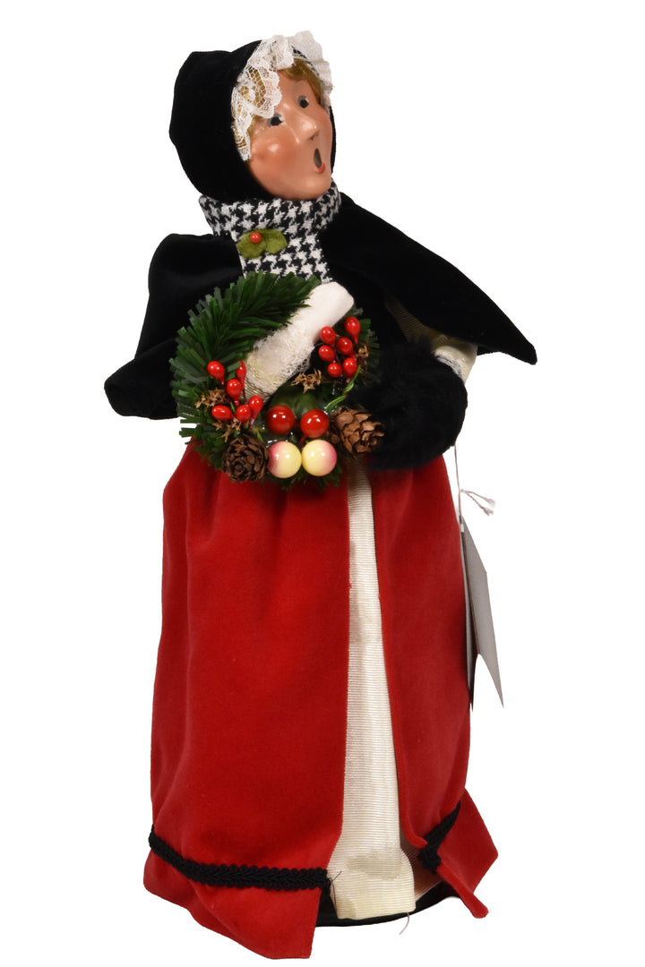 Red & Black Colonial Woman