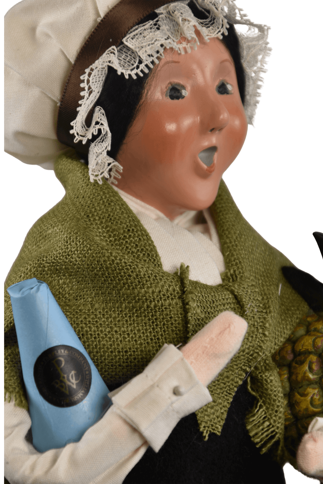 Colonial Shopping Woman