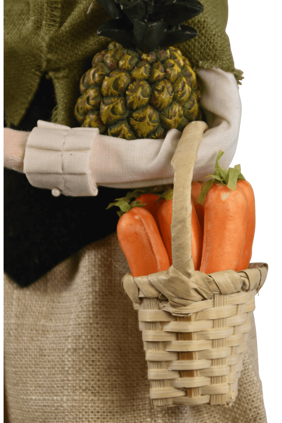 Colonial Shopping Woman