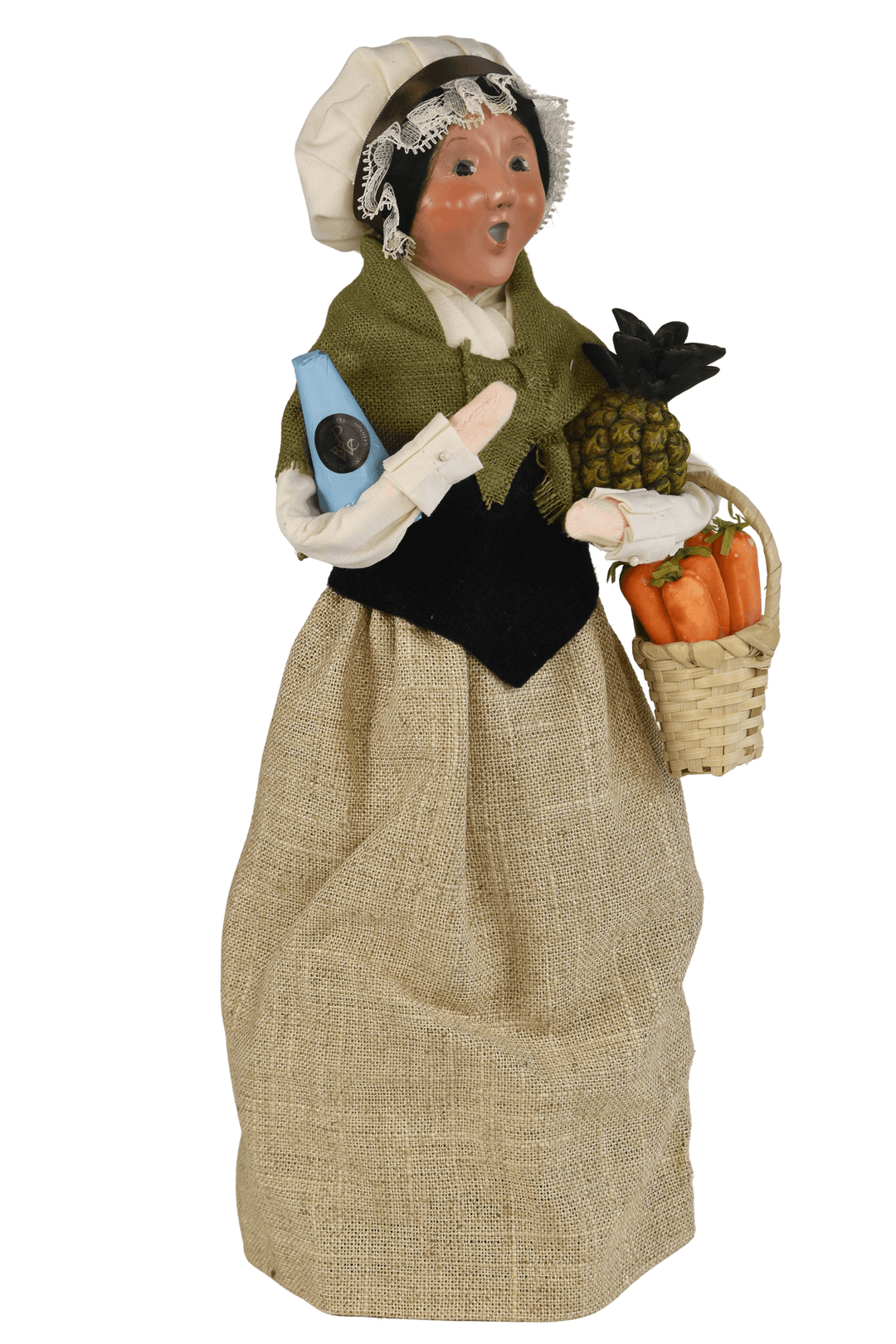 Colonial Shopping Woman