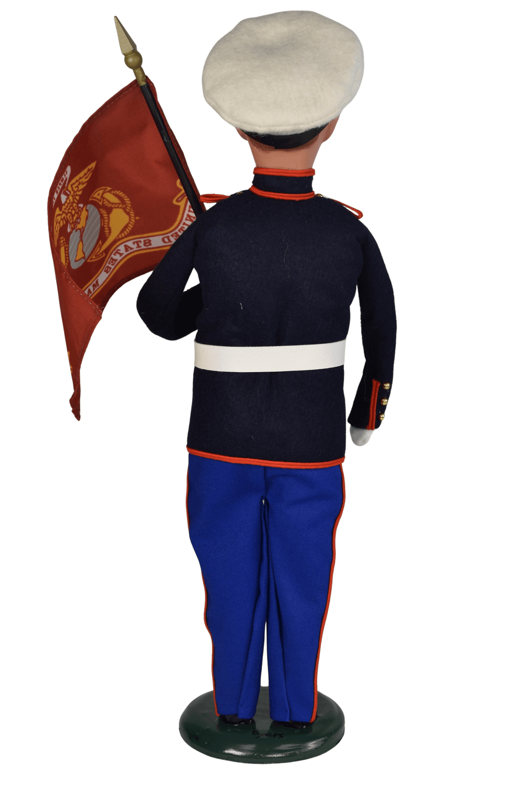 Marine Man with Flag
