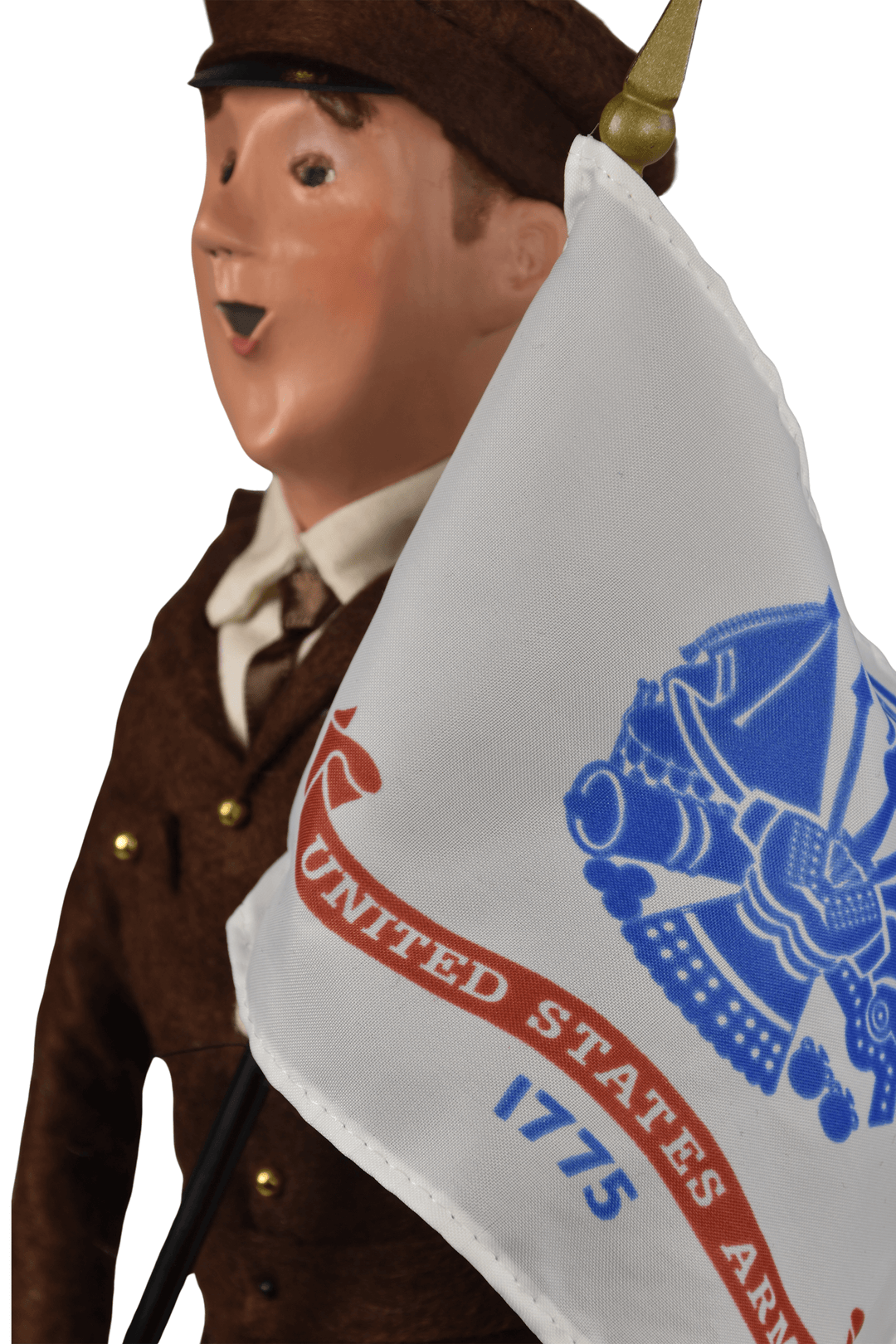 Army Man with Flag