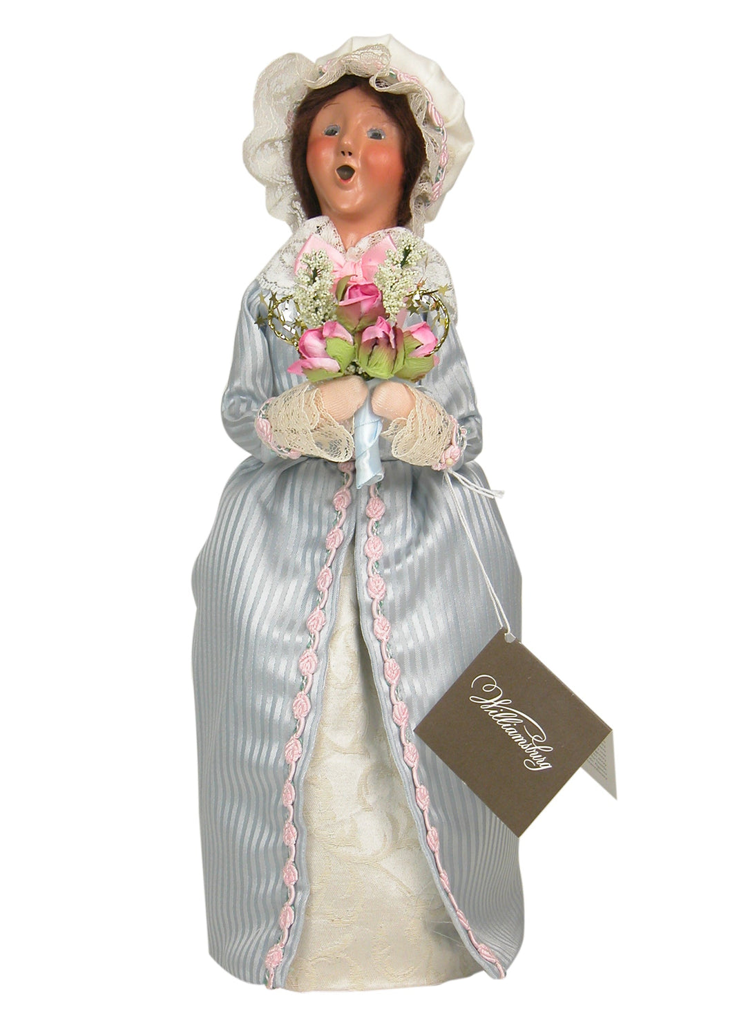 2013  Colonial Woman with Bouquet
