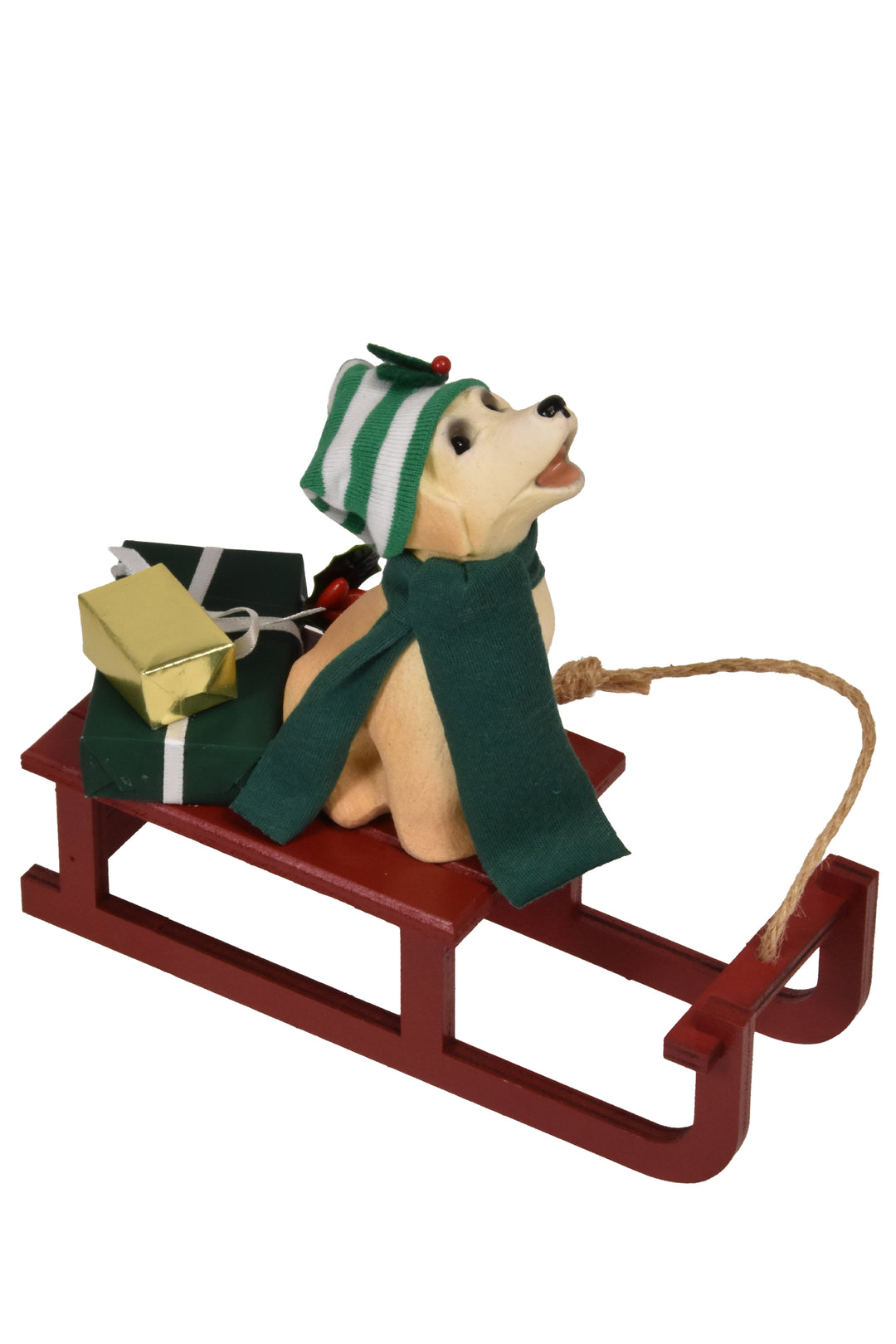 Dog with Sled