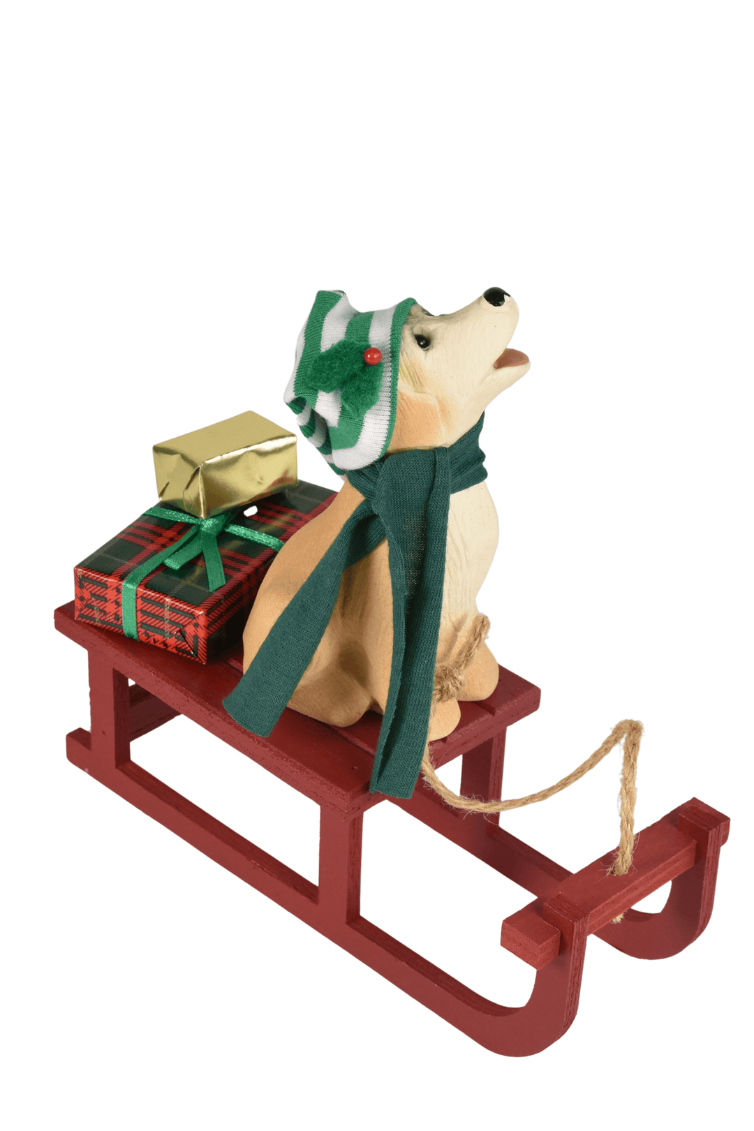 Dog with Sled