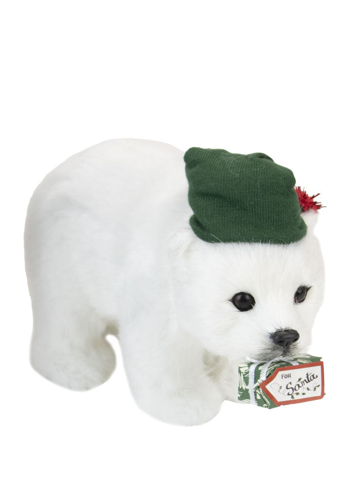 2021  Polar Bear w Gift
