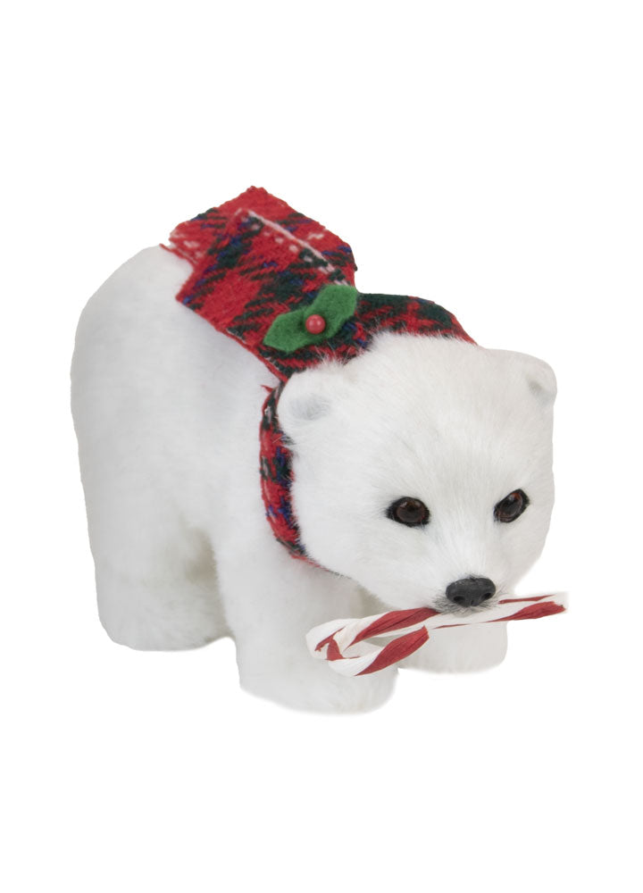 2024  Polar Bear w/ Candy Cane