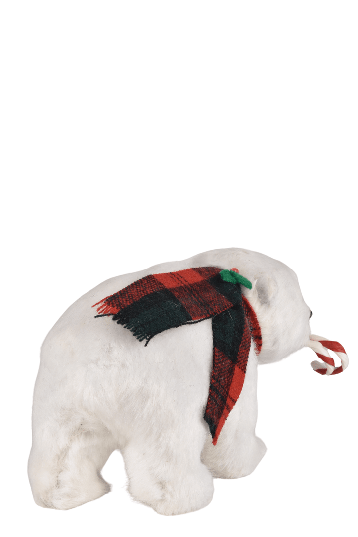 Polar Bear with Candy Cane