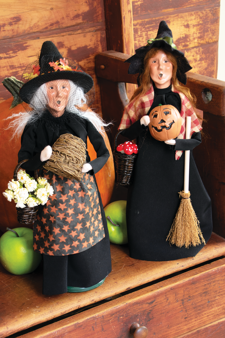 Witch w Bee Skep