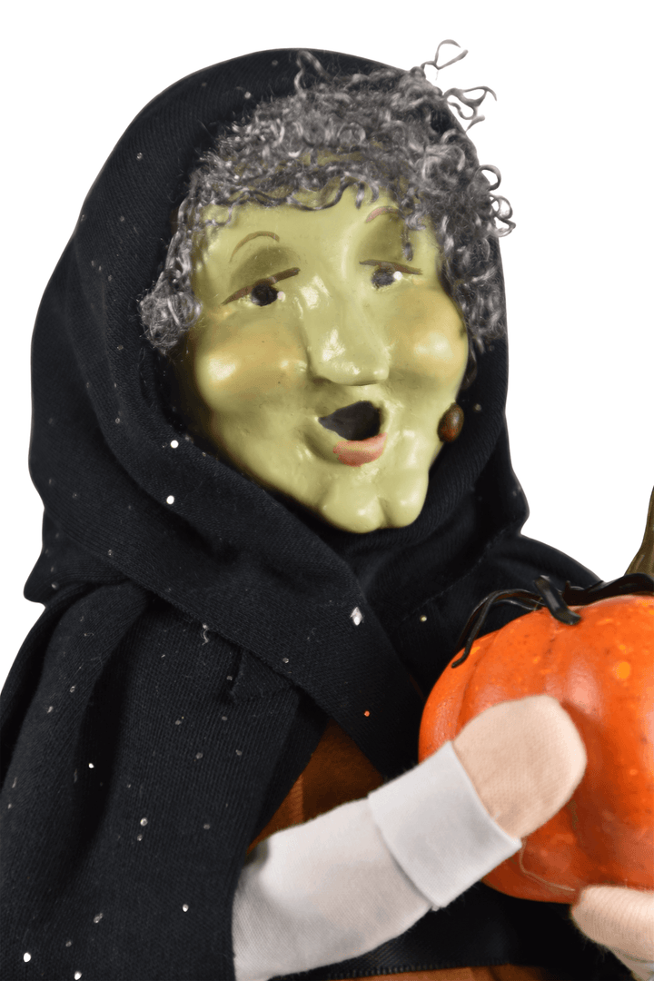 Witch with Pumpkin