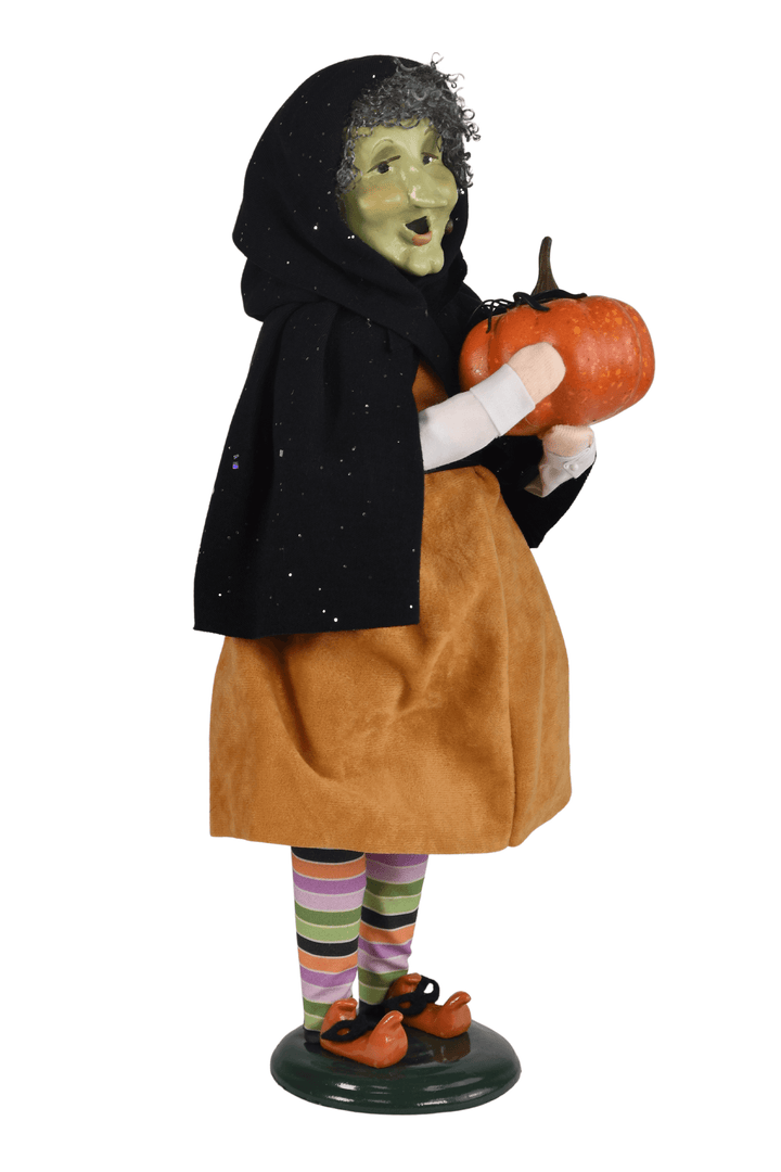 Witch with Pumpkin