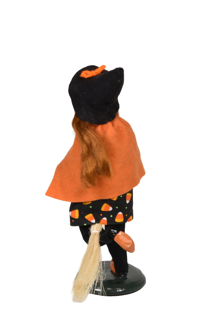 Girl Witch On Broom
