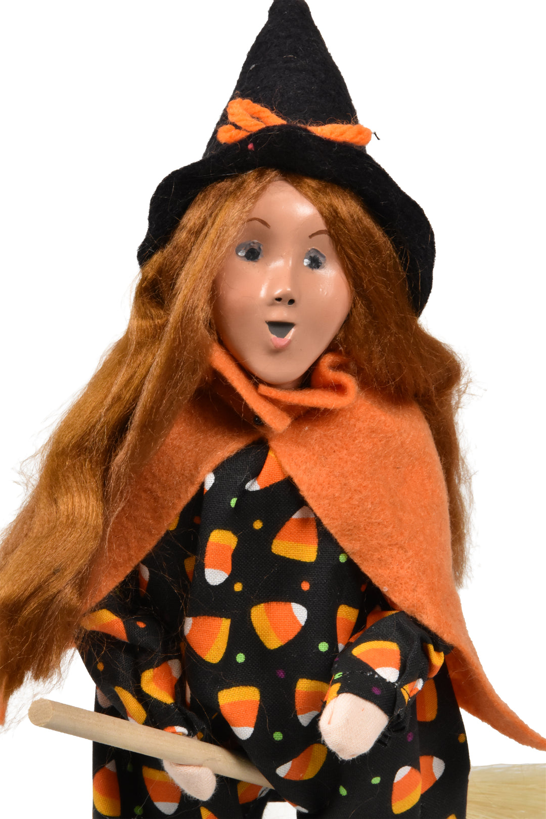 Girl Witch On Broom
