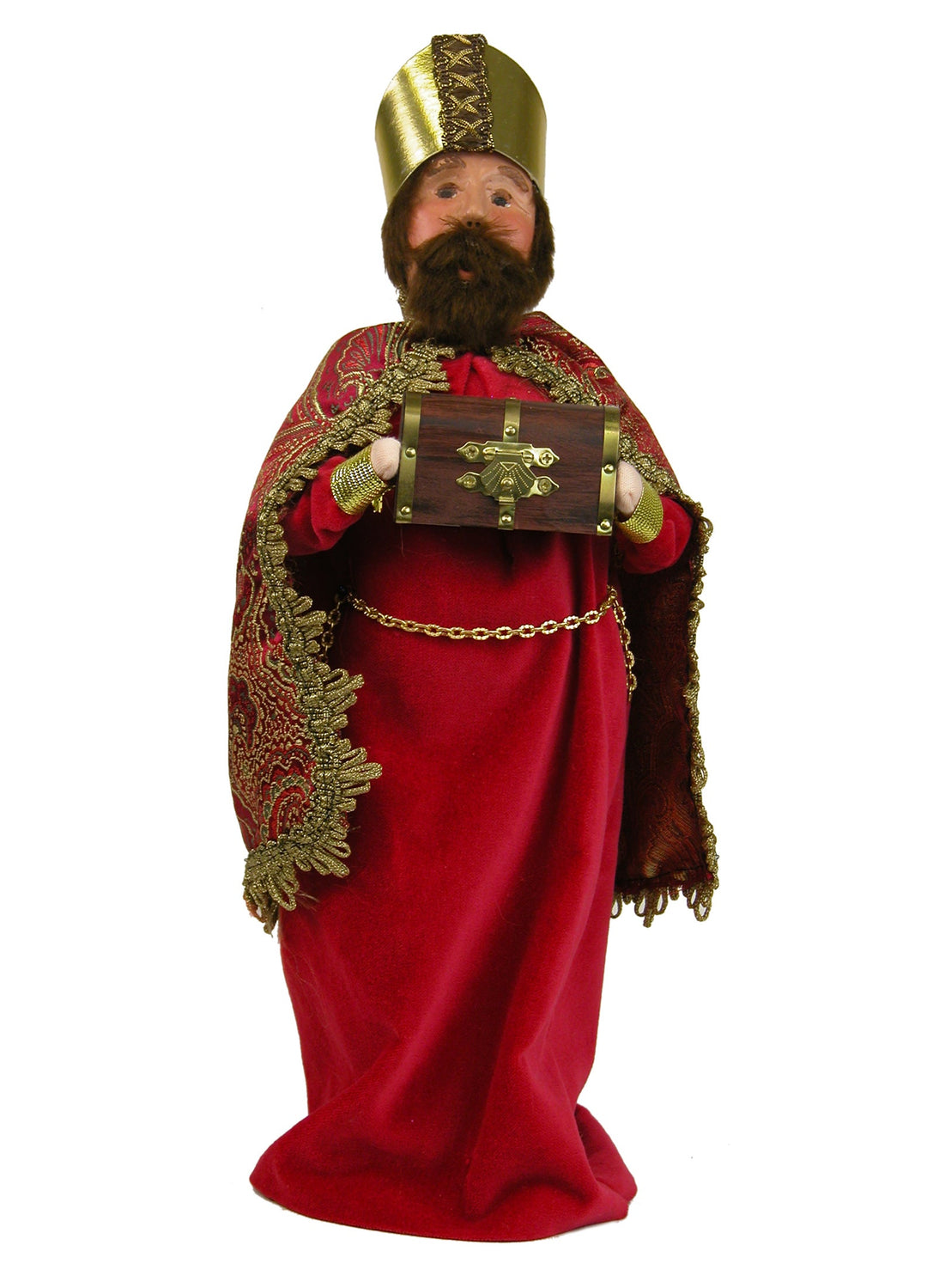 2017  Red Wise Man with Chest of Myrrh