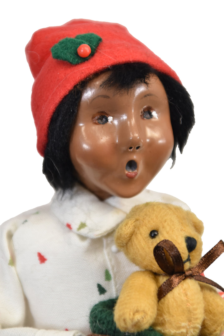 African American Stocking Family Boy