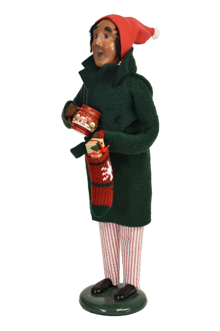 African American Stocking Family Man