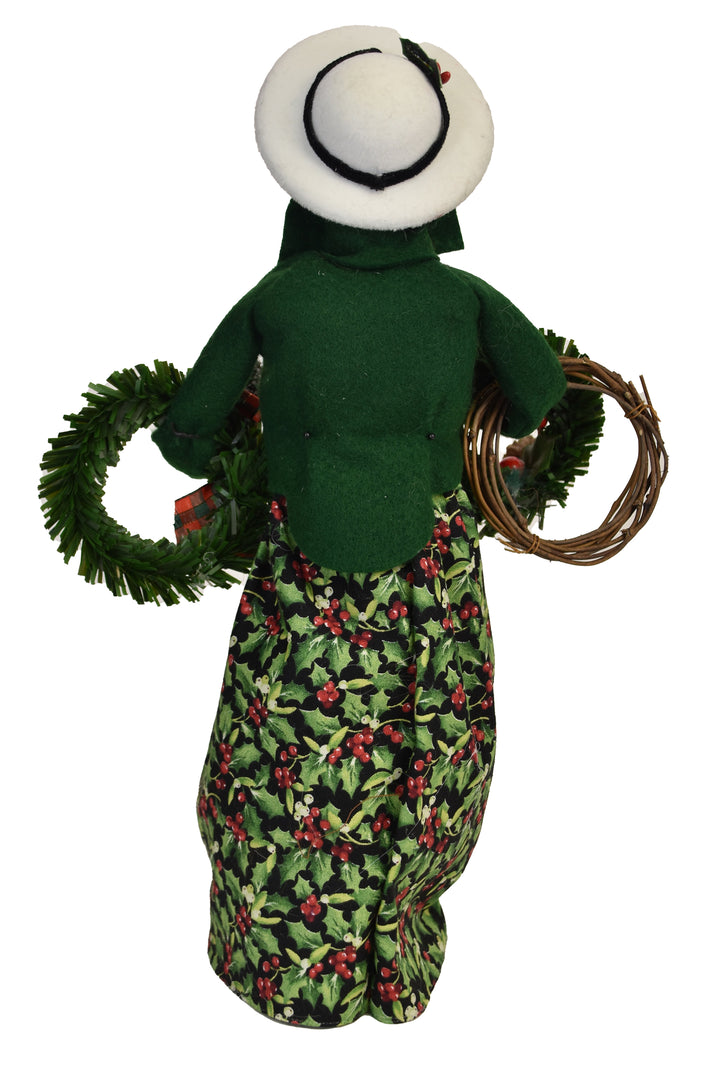 African American Holly Wreathmaker