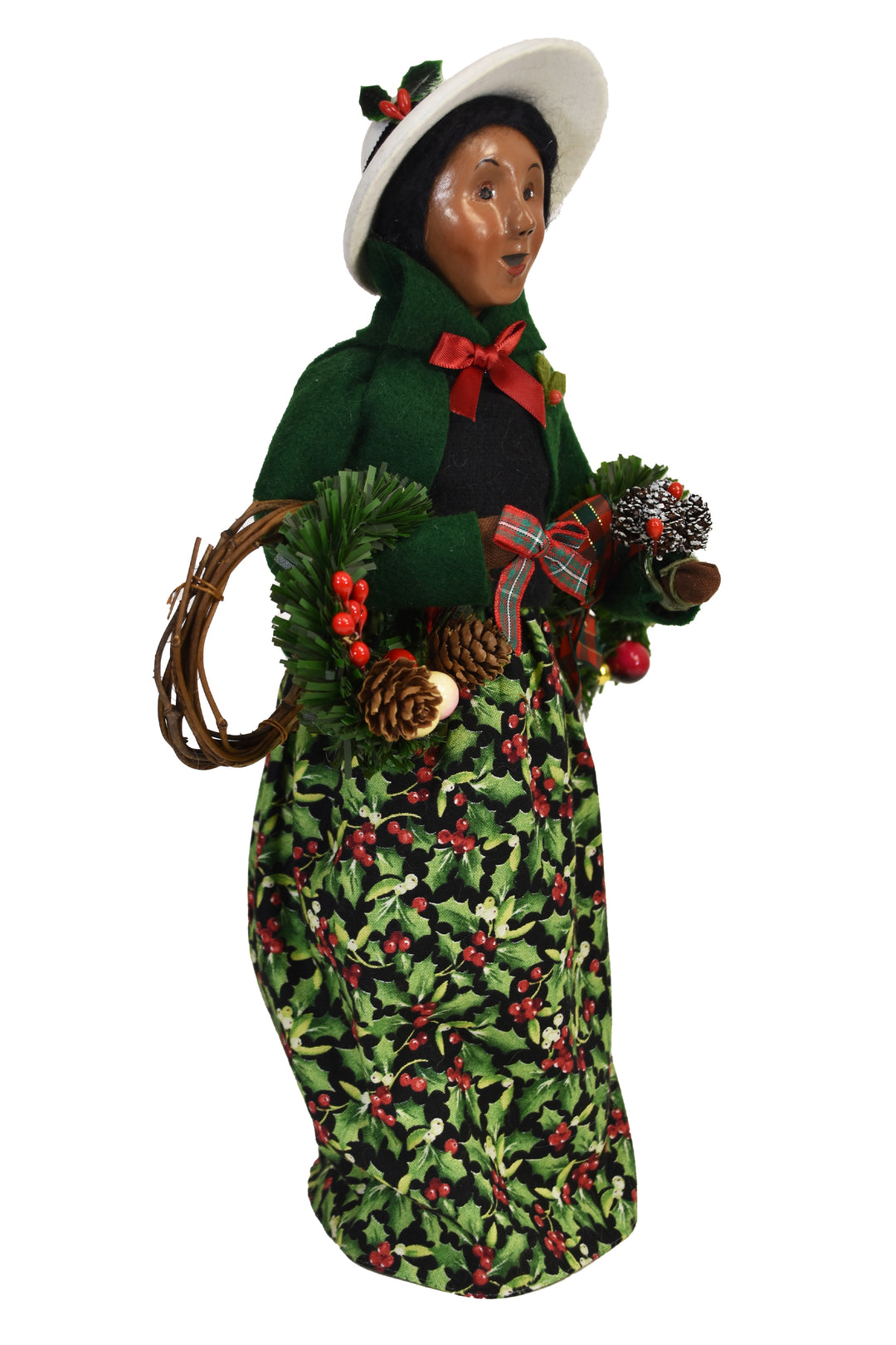 African American Holly Wreathmaker