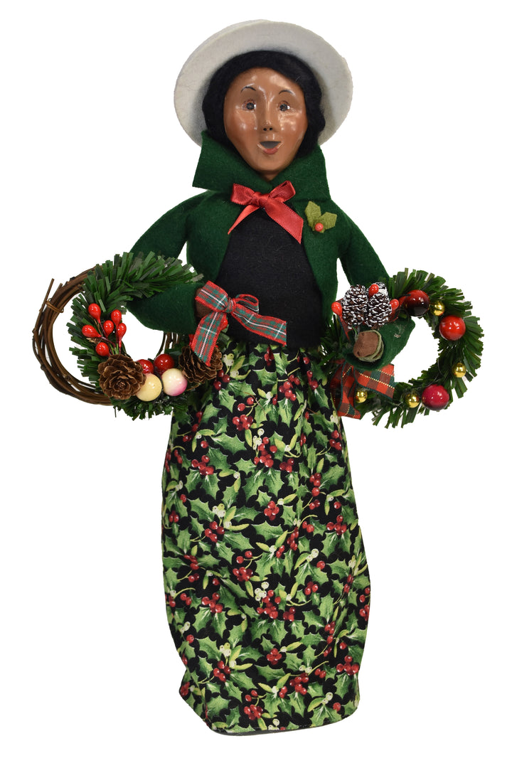 African American Holly Wreathmaker