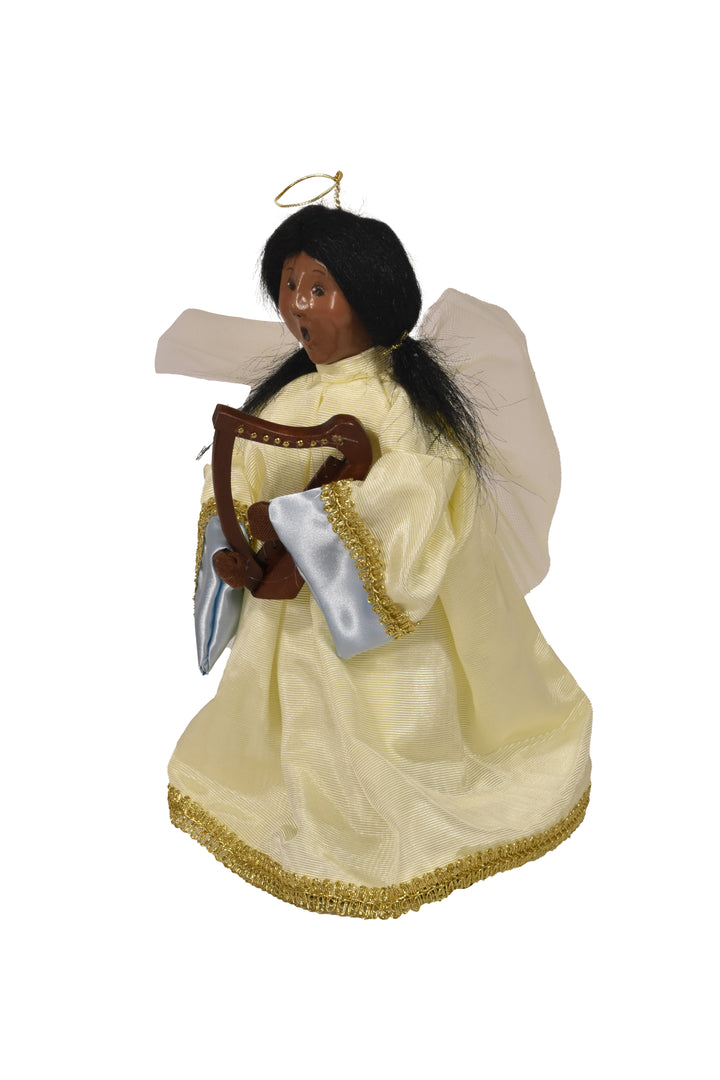 African American Angel with Harp